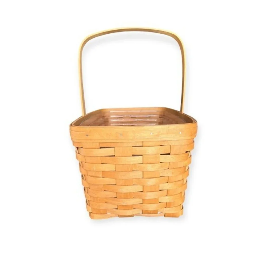 🌻Vintage Longaberger Basket with book 